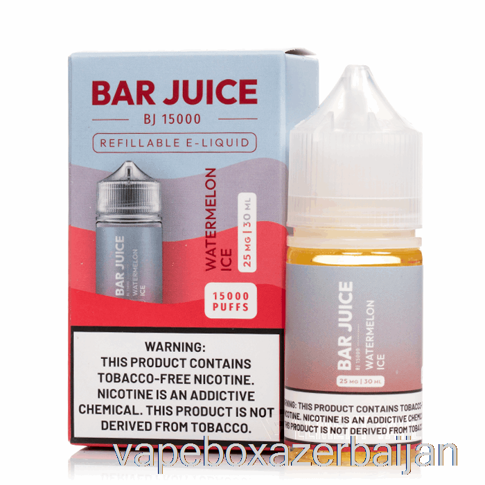 Vape Baku Watermelon Ice - Bar Juice - 30mL 50mg